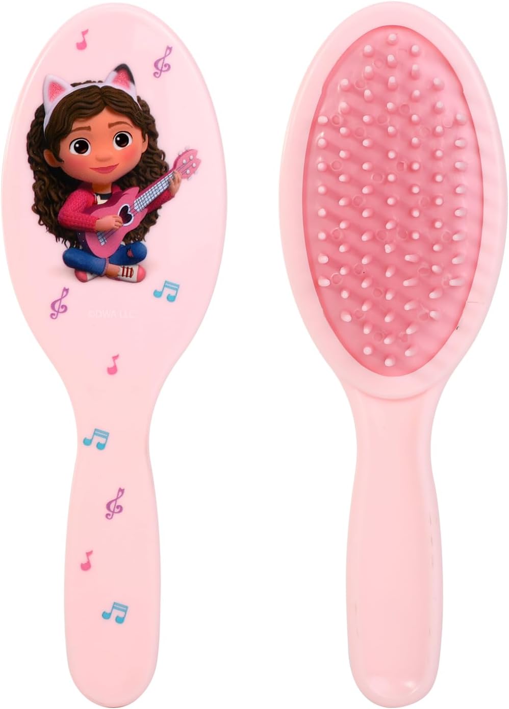Conjunto de acessórios de cabelo infantil Gabby's Dollhouse com 11 peças, incluindo presilhas, pentes, elásticos e itens de beleza.