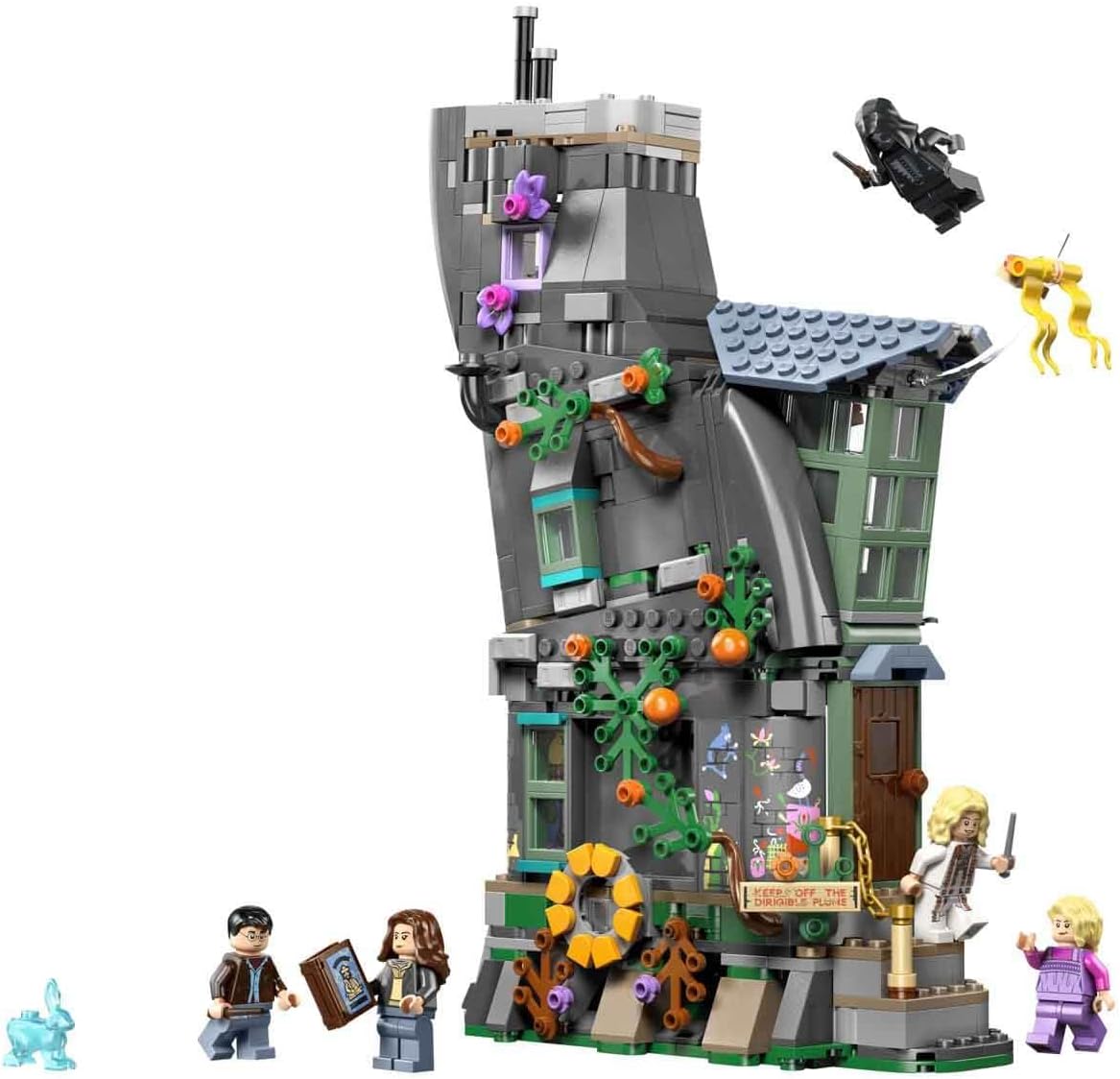 LEGO Harry Potter Casa da Luna Lovegood - Kit de Modelo em Miniatura para Montar com Bloco de Luz e 5 Minifiguras - Ideia de Decoração para Quarto - Presente para Meninas, Meninos e Fãs a partir de 10 Anos - 76467