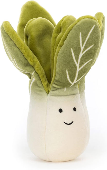 Jellycat Decoração de pelúcia colecionável Vivacious Vegetable Bok Chocolate