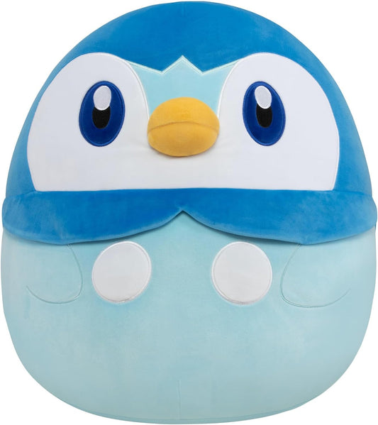 Squishmallows PIPLUP SQPK00041 Add Squadron 14 pulgadas, peluche gigante ultra suave, peluche oficial, negro