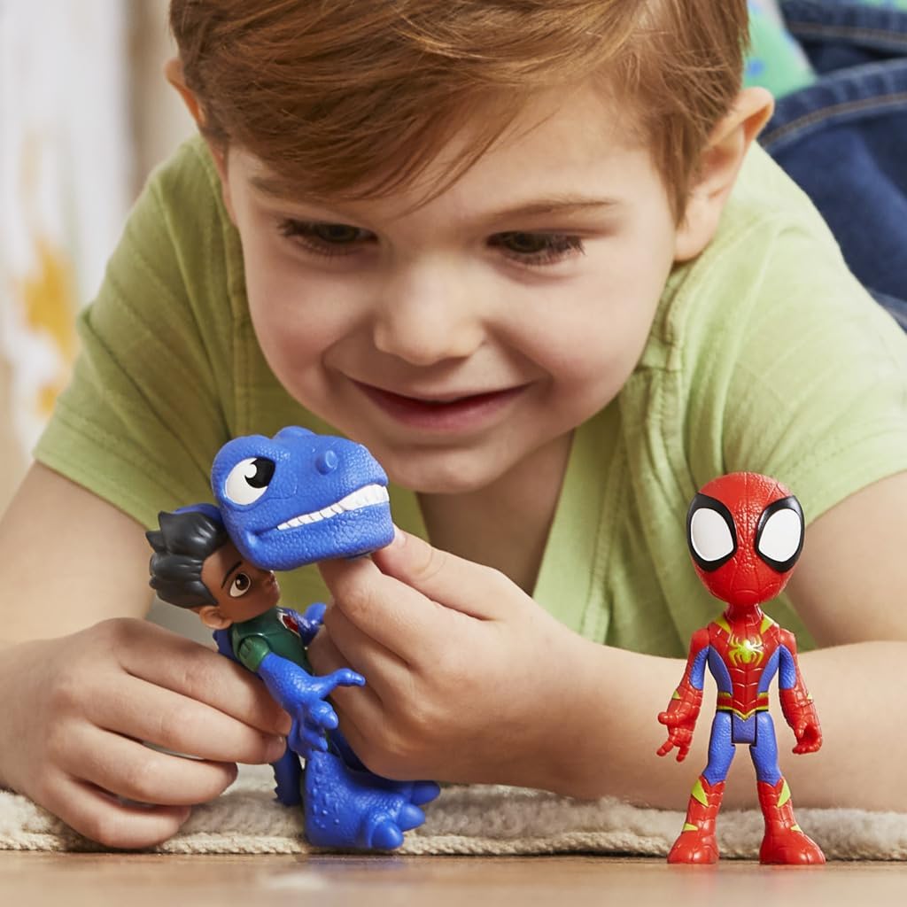 Pacote de Coleção de Dinossauros SAF do Homem-Aranha e seus Incríveis Amigos