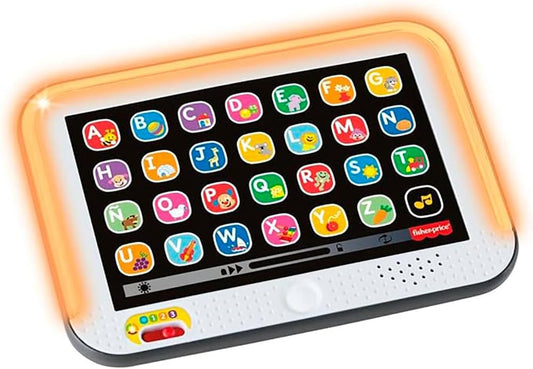 Fisher-Price Laugh & Learn JNH91 Smart Stages Bandeja de Aprendizagem Interativa, Brinquedo com Música e Luzes para Meninos e Meninas, a partir de 1 Ano de Idade, Versão em Espanhol
