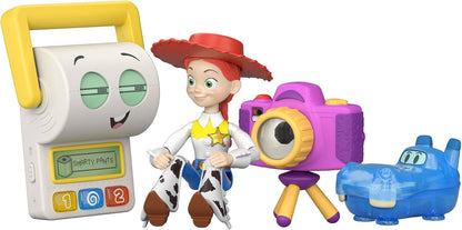 Mattel Disney e Pixar Toy Story 5 – Jessie e Double A Team | Multipack de Bonecos de Ação, Escala de 7 Polegadas, Articulados, Fiéis ao Filme, JLR69