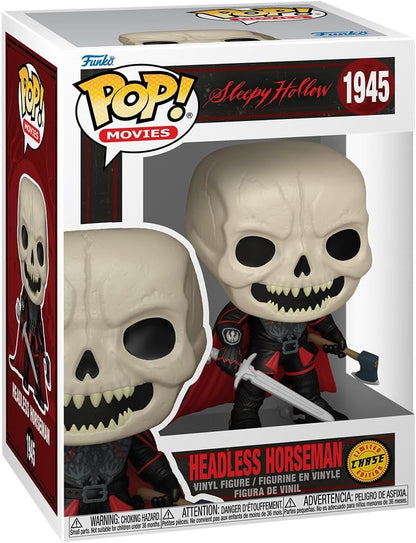 Funko Pop! Filmes: Sleepy Hollow – Cavaleiro Sem Cabeça com Perseguição - Sleepy Hollow (1999) - Figura de Vinil Colecionável - Ideia de Presente - Produto Oficial - Brinquedos para Crianças e Adultos - Fãs de Terror