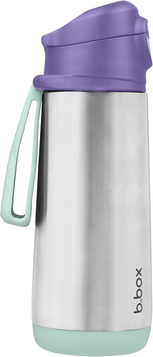 b.box Garrafa Térmica Esportiva com Bico Ajustável | Incline e Beba | Mantém as bebidas geladas por até 15 horas e quentes por até 8 horas | 500ml/16,9