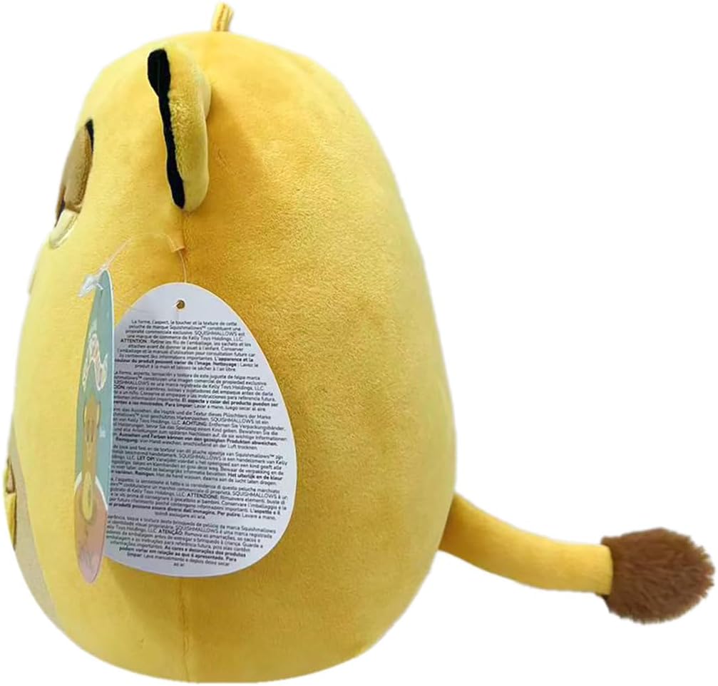 Squishmallows Original 8 Inch Simba - O Rei Leão Disney Pelúcia