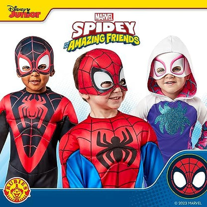 Conjunto de acessórios de fantasia infantil oficial da Rubies Marvel, inspirado no Homem-Aranha e seus incríveis amigos, para o Halloween.