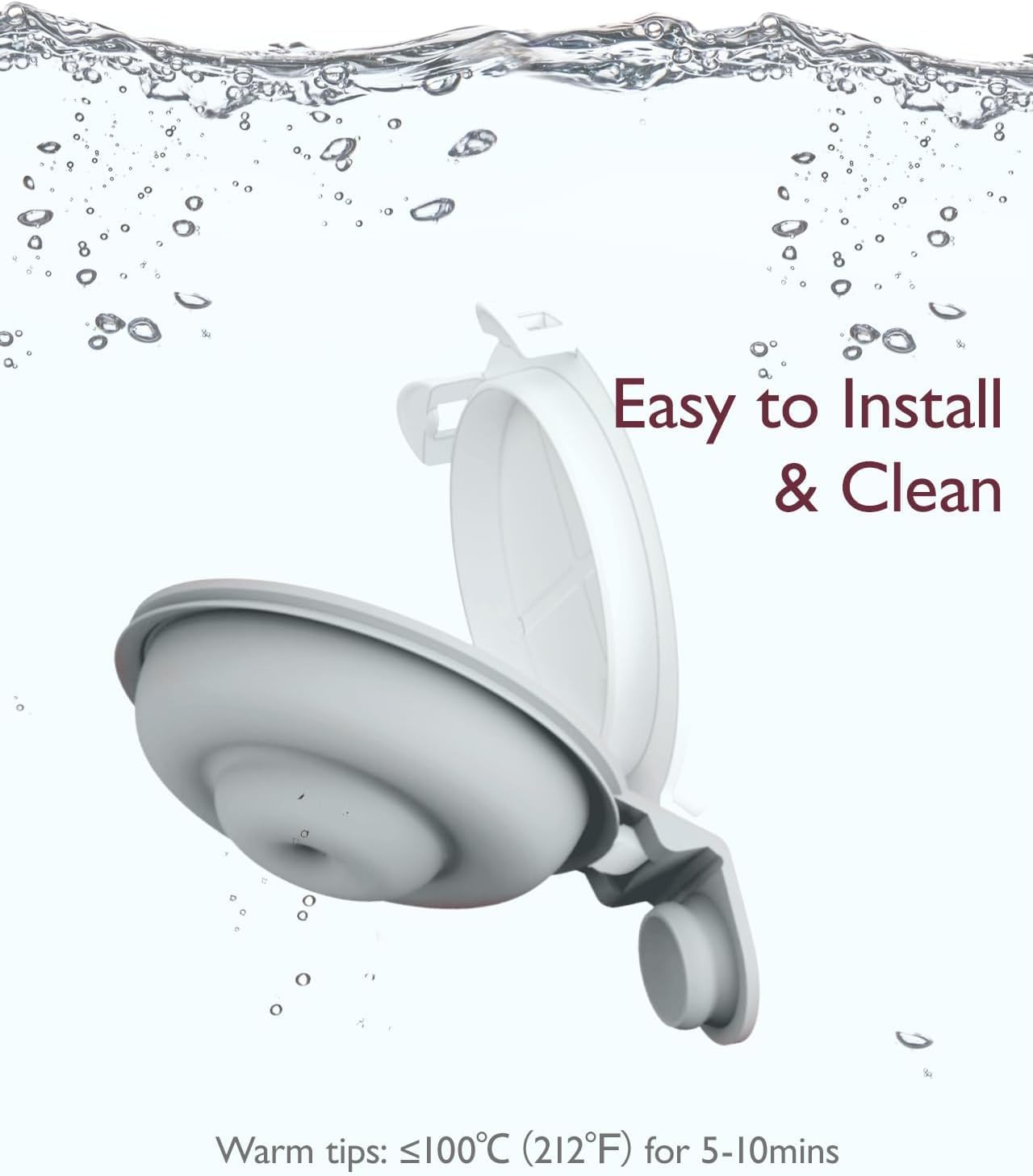 Momcozy Diafragma Mobile Flow | M9 Upgrade, Acessórios de Reposição Originais para Bomba de Tirar Leite Momcozy Mobile Flow | M9 Upgrade, 2 unidades