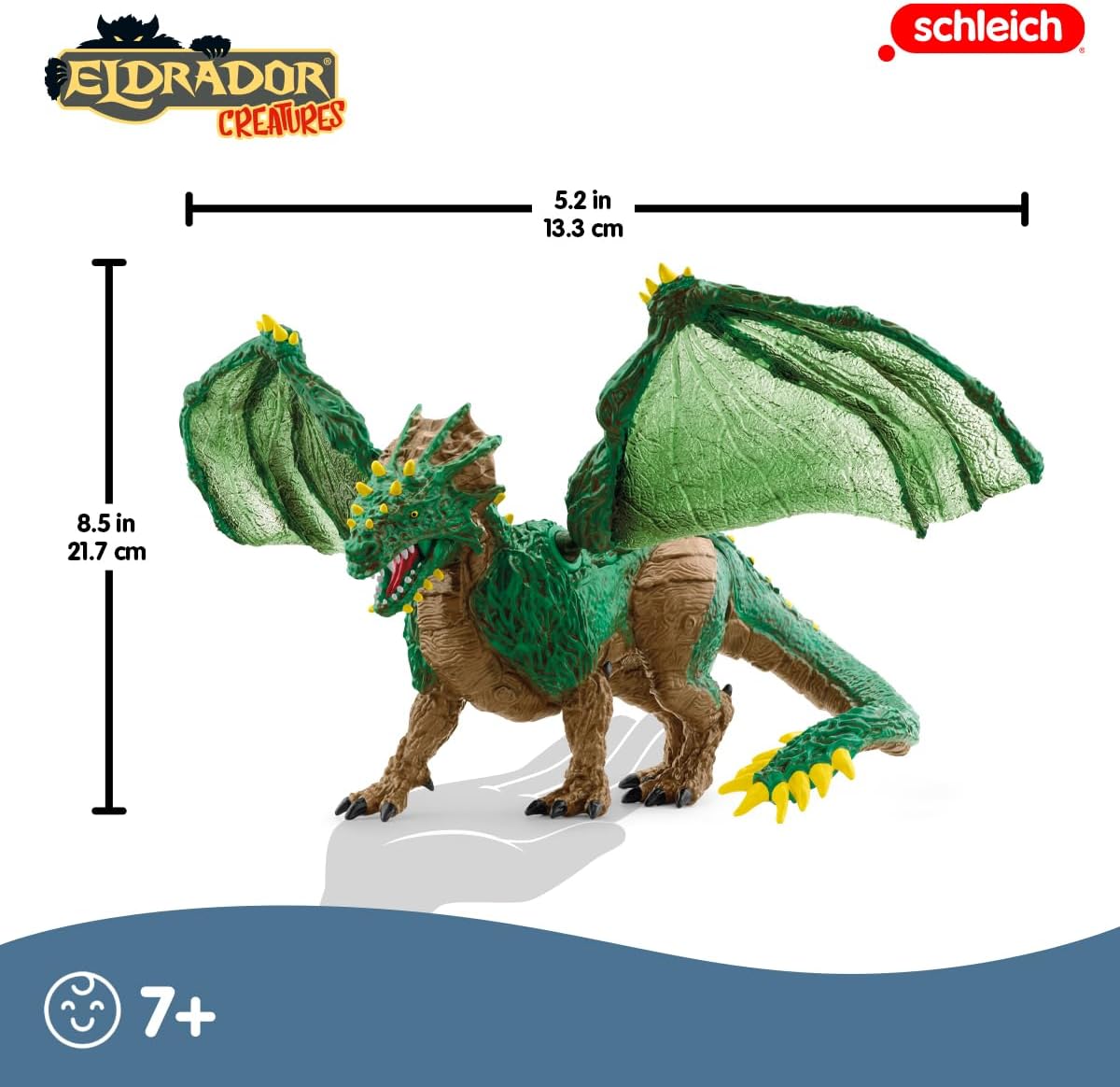 Schleich シュライヒ エルフの隠れ家 42032 SOMMERGRUN SCHLEICH 70144 Eldrador Creatures jungeldyr lekefigur for barn 7 til 1