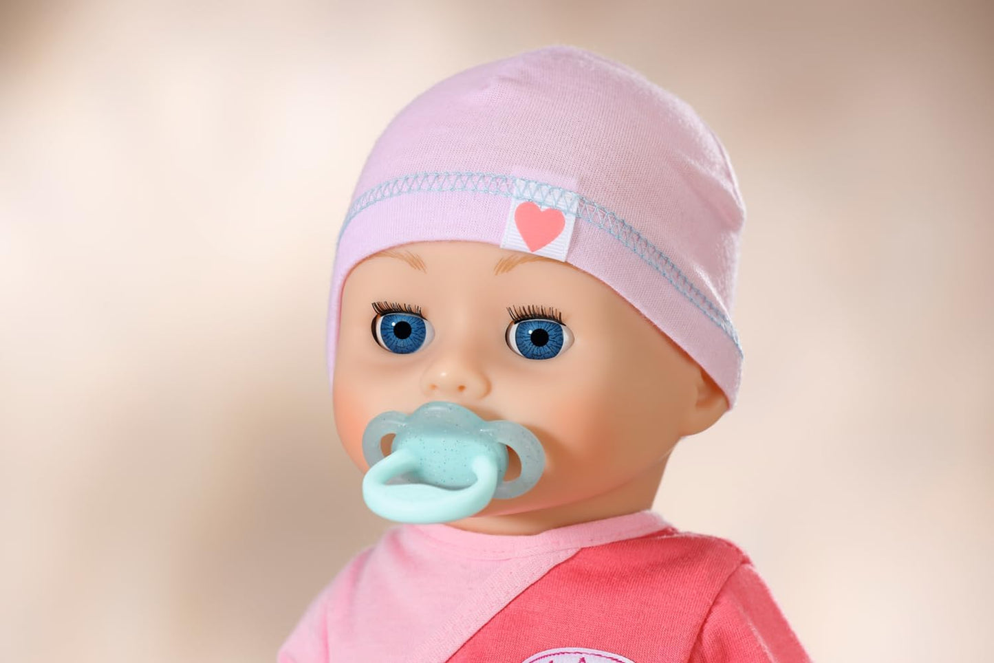 Baby Annabell Chupeta Universal 707074 - Uma chupeta em duas cores sortidas - Chupeta com alça para bonecas de 43 cm que não precisam de boca - Adequada para crianças a partir de 3 anos