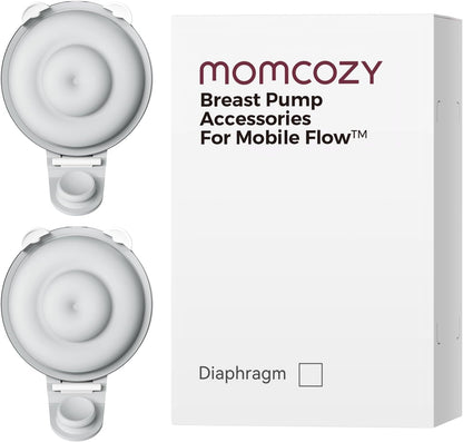 Momcozy Diafragma Mobile Flow | M9 Upgrade, Acessórios de Reposição Originais para Bomba de Tirar Leite Momcozy Mobile Flow | M9 Upgrade, 2 unidades