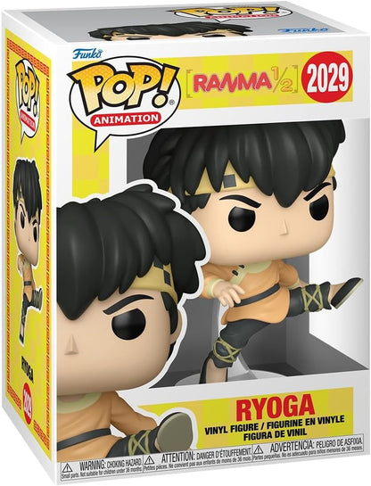 Funko Pop! Animation: R1/2 - Ryoga - Ranma 1/2 - Figura colecionável de vinil - Ideia para presente - Produtos oficiais - Brinquedos para crianças e adultos - Fãs de anime - Figura modelo para colecionadores e exposição