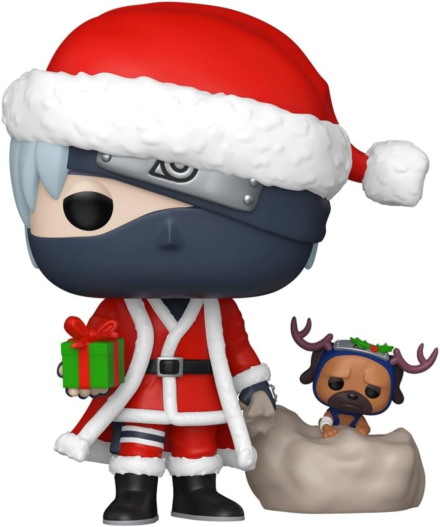 Funko Pop! Plus: Naruto S - Kakashi Hatake - (Holi) - Naruto Shippuden - Figura de vinil colecionável - Ideia de presente - Produtos oficiais - Brinquedos para crianças e adultos - Fãs de anime