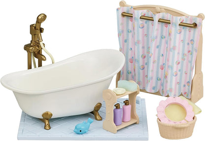 Sylvanian Families - Conjunto de Banho e Chuveiro 5739 - Conjuntos para Casa de Bonecas