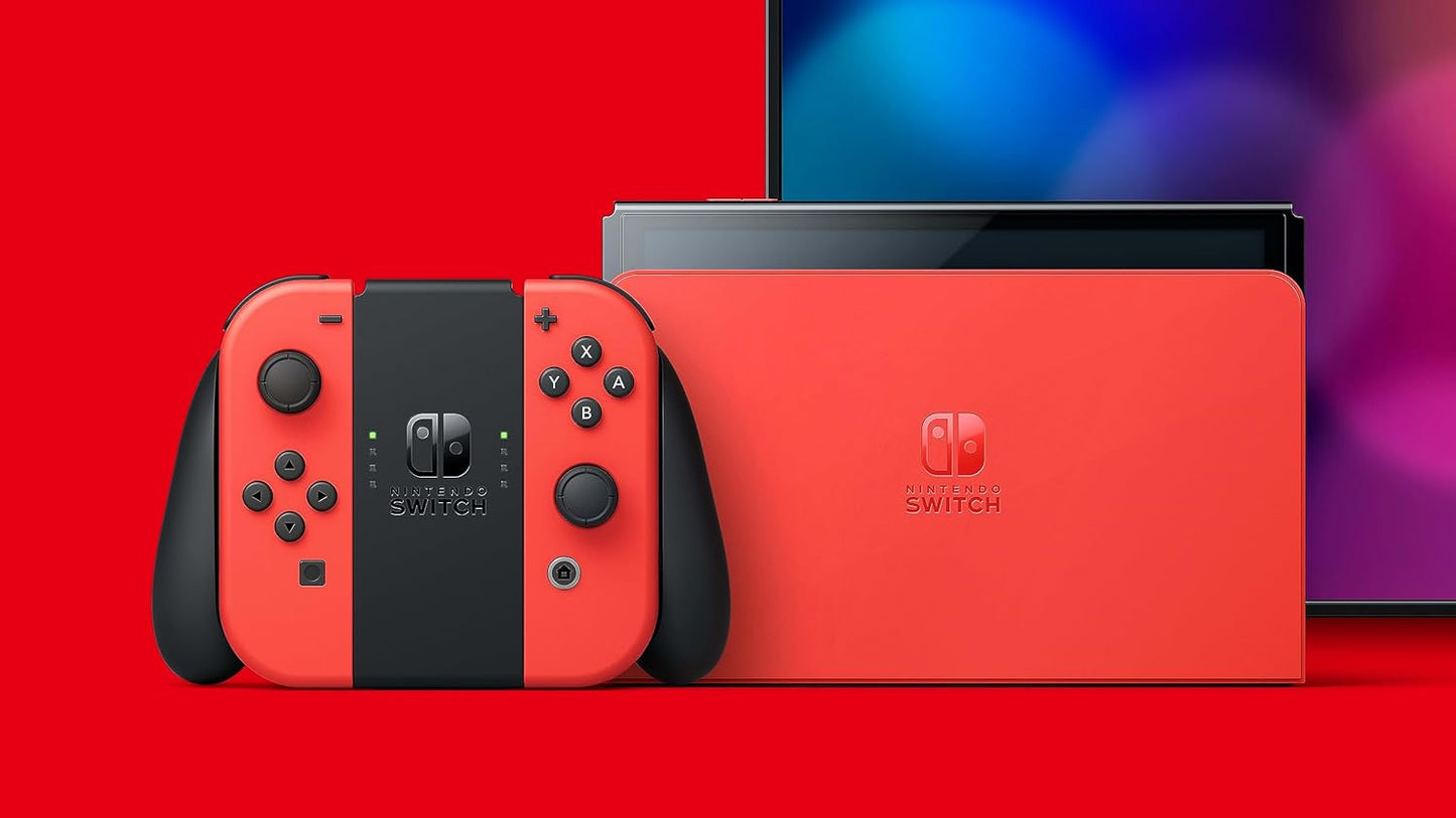 Nintendo Switch (modelo OLED) Mario Red Edition