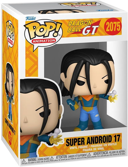Funko Pop! Animation: Dragon Ball GT - Super Android 17 - Figura de vinil colecionável - Ideia para presente - Produtos oficiais - Brinquedos para crianças e adultos - Fãs de anime - Figura modelo para colecionadores e exposição