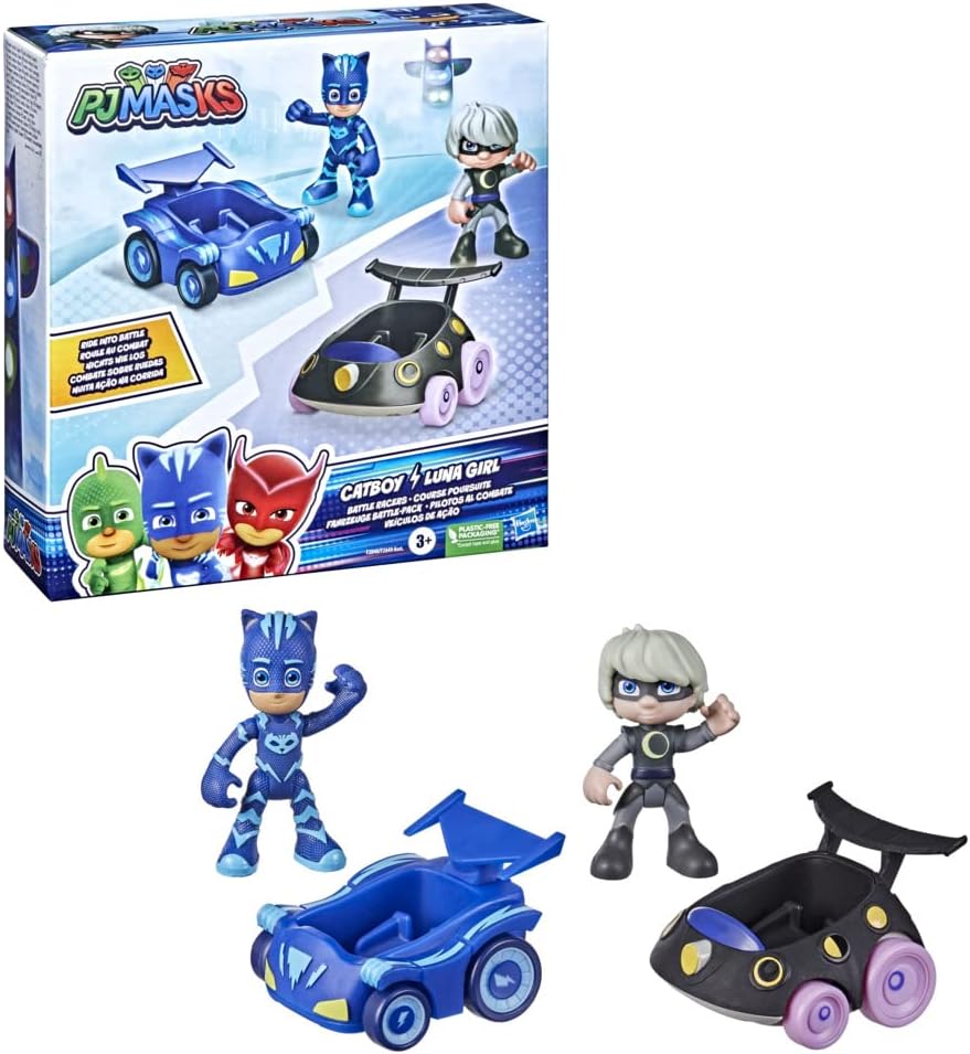 PJ Masks Conjunto de Brinquedo Quartel-General da Missão da Luna (Luna Mission Control HQ), Multicolorido F2840