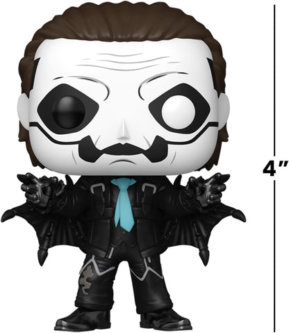 Funko Pop! Rocks: Ghost Band - Papa - Bat - Ghost Band - Figura de vinil colecionável - Ideia de presente - Produtos oficiais - Brinquedos para crianças e adultos - Fãs de música - Figura modelo para colecionadores e exposição