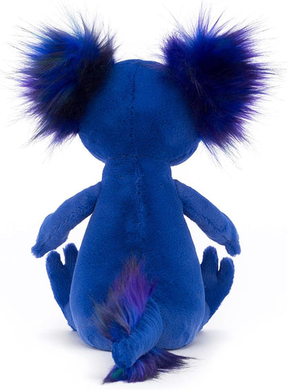 Jellycat Decoração de pelúcia colecionável Blue Andie Axolotl