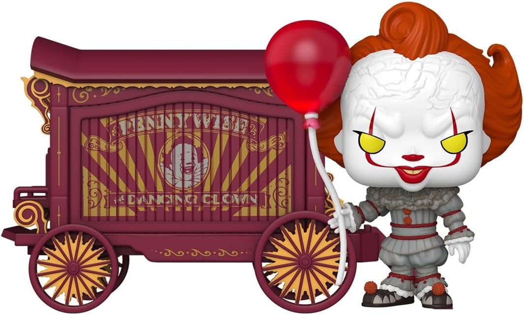 Funko Pop! Town: Welcome to Derry - Pennywise & Wagon - Collectable Vinyl Figure - Gift Idea - Official Merchandise - Toys for Kids & Adults - TV Fans