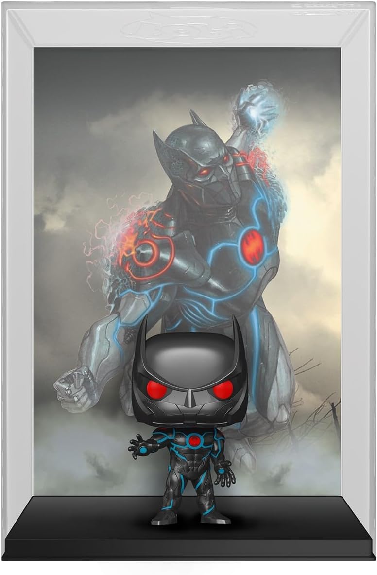 Funko Pop! Capa de quadrinhos DC – Batman: Máquina Assassina - Figura colecionável de vinil - Ideia para presente - Produtos oficiais - Brinquedos para crianças e adultos - Fãs de desenhos animados - Figura modelo para colecionadores e exposição