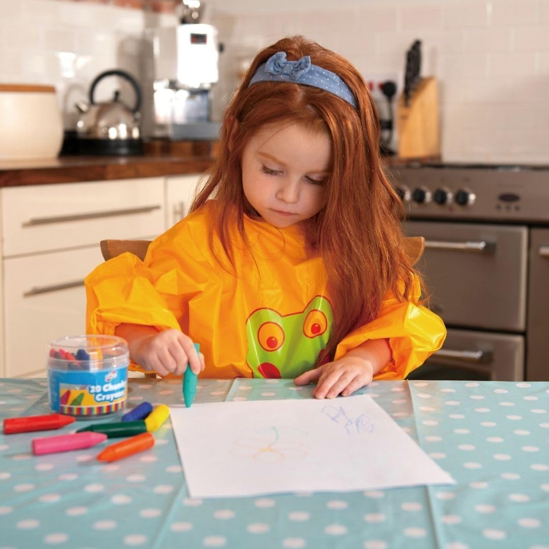 Galt Toys, Giz de Cera Grosso - 20 Peças, Giz de Cera Fáceis de Segurar para Crianças a partir de 3 Anos