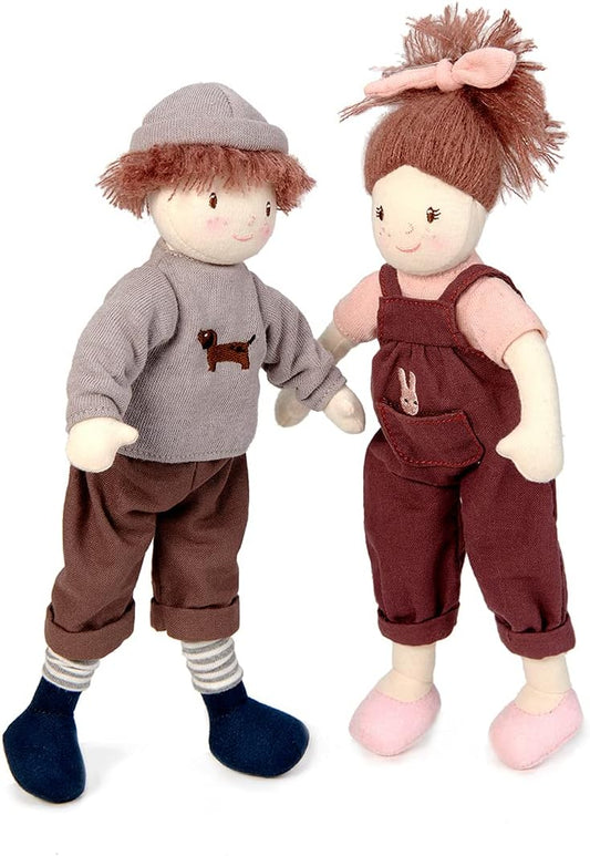 ThreadBear Design Pippa Rag Doll - Peluche para niños
