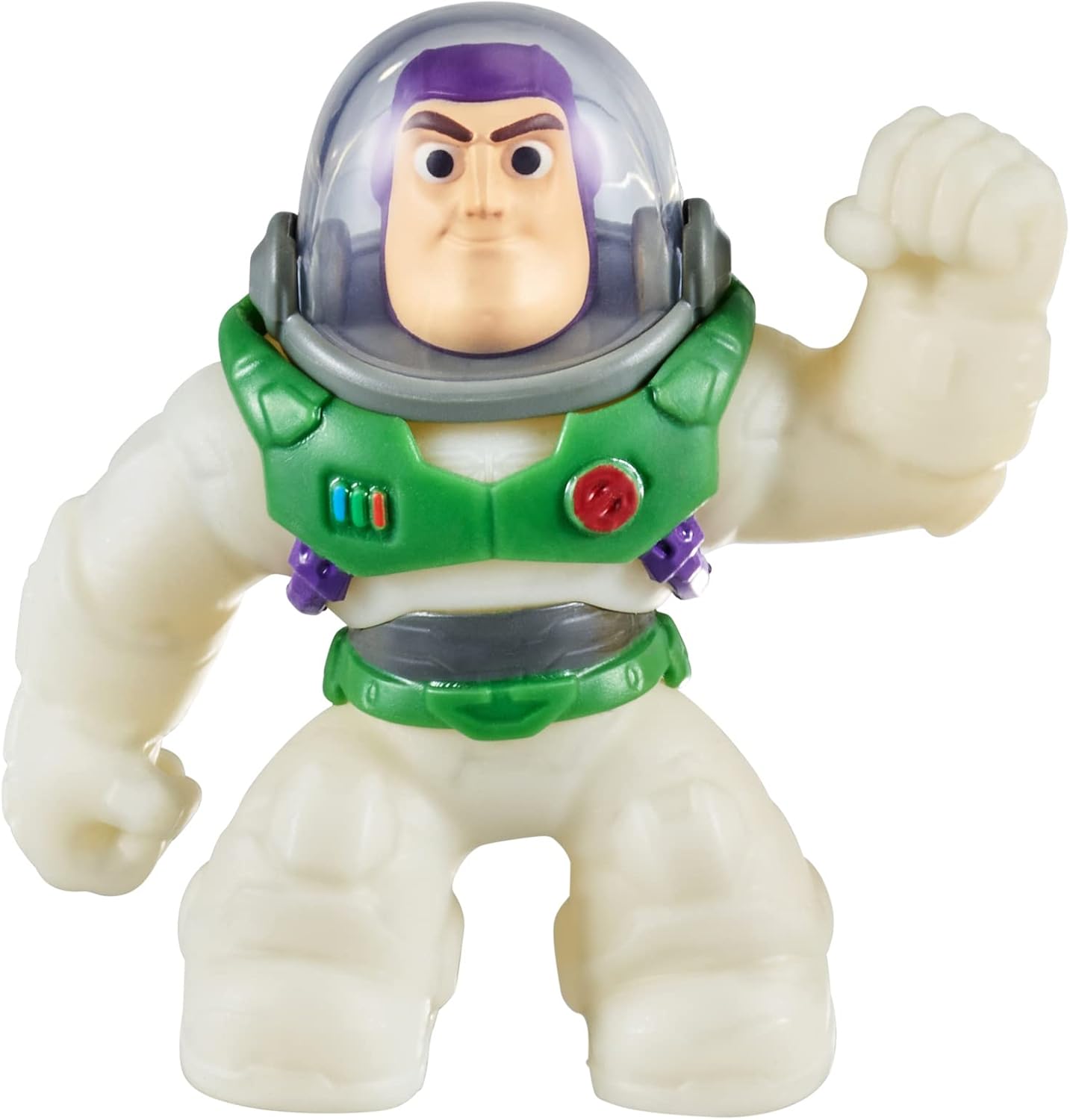 Heróis de Goo Jit Zu Lightyear Versus Pack - Buzz vs Zyclops, herói macio, elástico e gosmento.