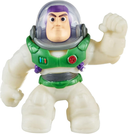 Heróis de Goo Jit Zu Lightyear Versus Pack - Buzz vs Zyclops, herói macio, elástico e gosmento.