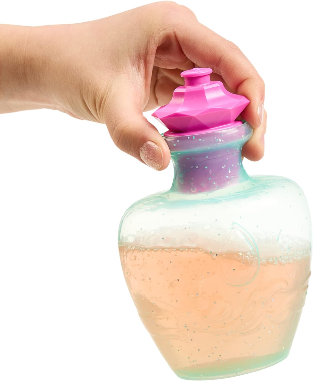 Magic Mixies Caldeirão mágico de fogo surpresa de gema mágica - revele um mixie de pelúcia não eletrônico e um anel mágico com uma revelação pop-up do caldeirão efervescente