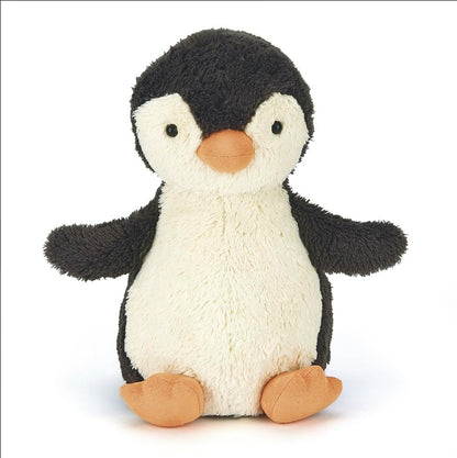 Jellycat Peanut Penguin Médio - C: 10 cm x l: 10 cm x a: 23 cm