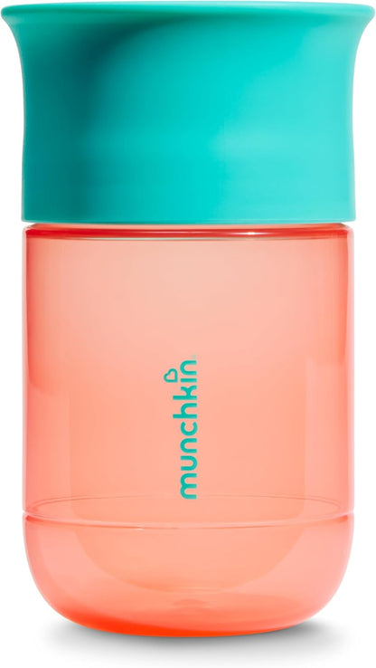 Munchkin Copo Aberto Control Flow | 18m+ | Copo 2 em 1 | 296 ml | Coral