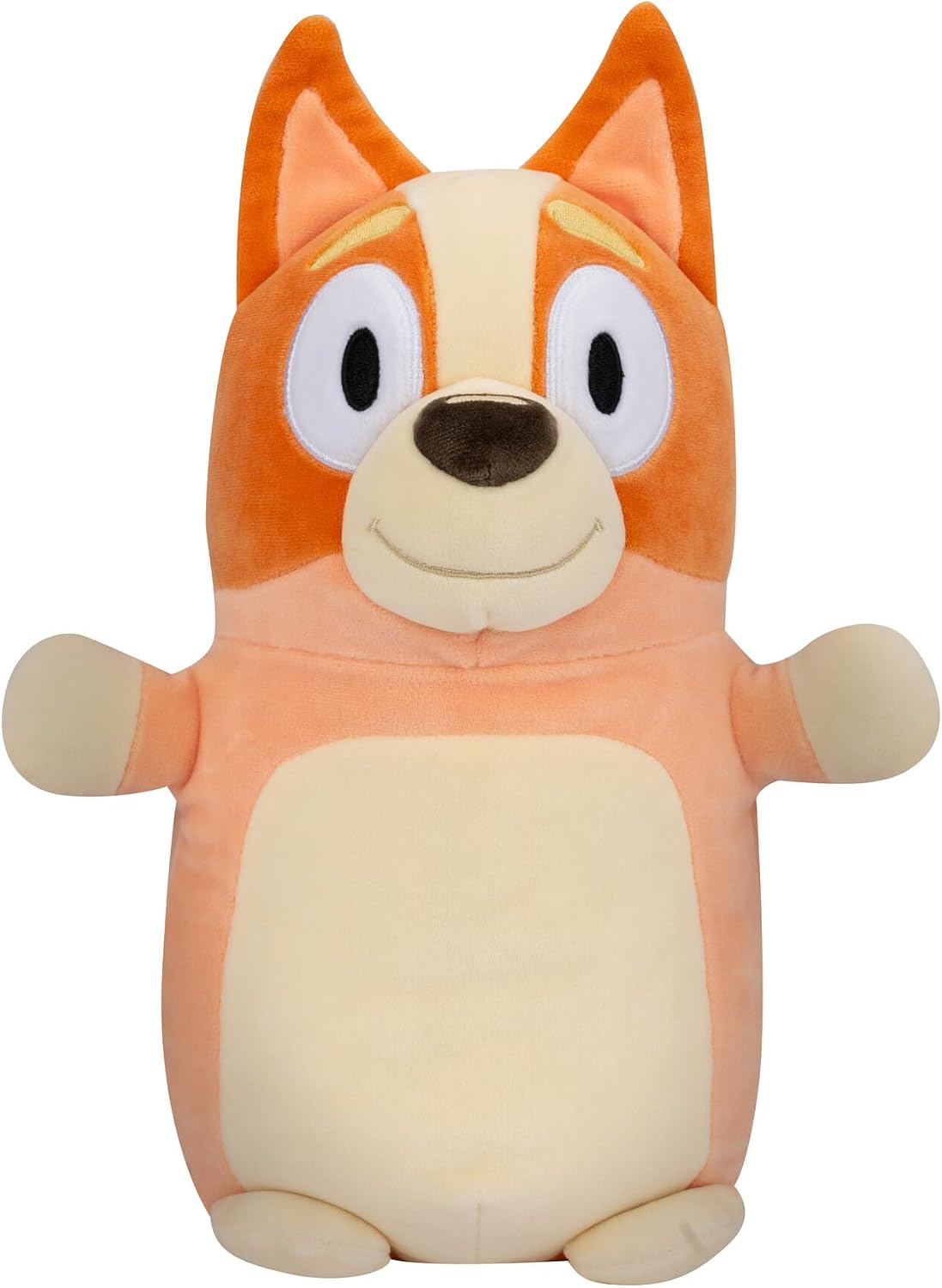 Squishmallows Original Bluey Bingo HugMees de 10 Polegadas | Pelúcia Oficial Jazwares Ultramacia de Tamanho Médio