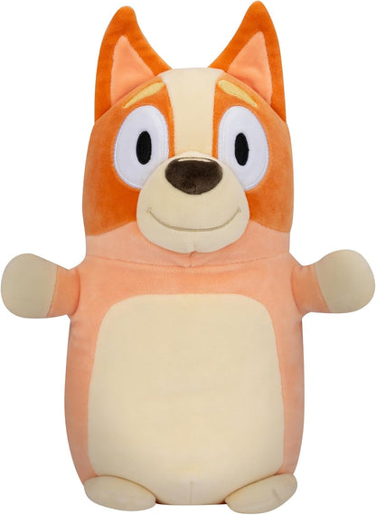 Squishmallows Original Bluey Bingo HugMees de 10 Polegadas | Pelúcia Oficial Jazwares Ultramacia de Tamanho Médio