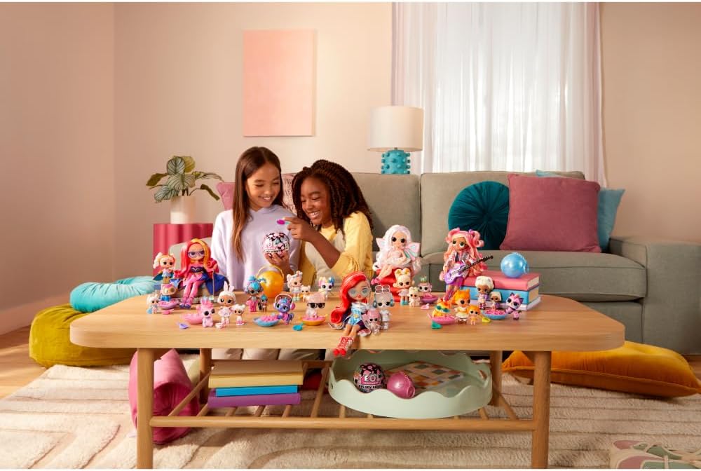 L.O.L. Surprise! Série OMG Eye Spy - Rockstar - Inclui 1 boneca, vem com roupas e acessórios, resolva pistas e desbloqueie surpresas, colecione todas as 4 bonecas.