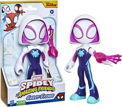Homem-Aranha e seus amigos incríveis - Figura de ação gigante do Homem-Aranha Fantasma da Hasbro Marvel, brinquedo de super-herói para pré-escola, crianças a partir de 3 anos, multicolorida