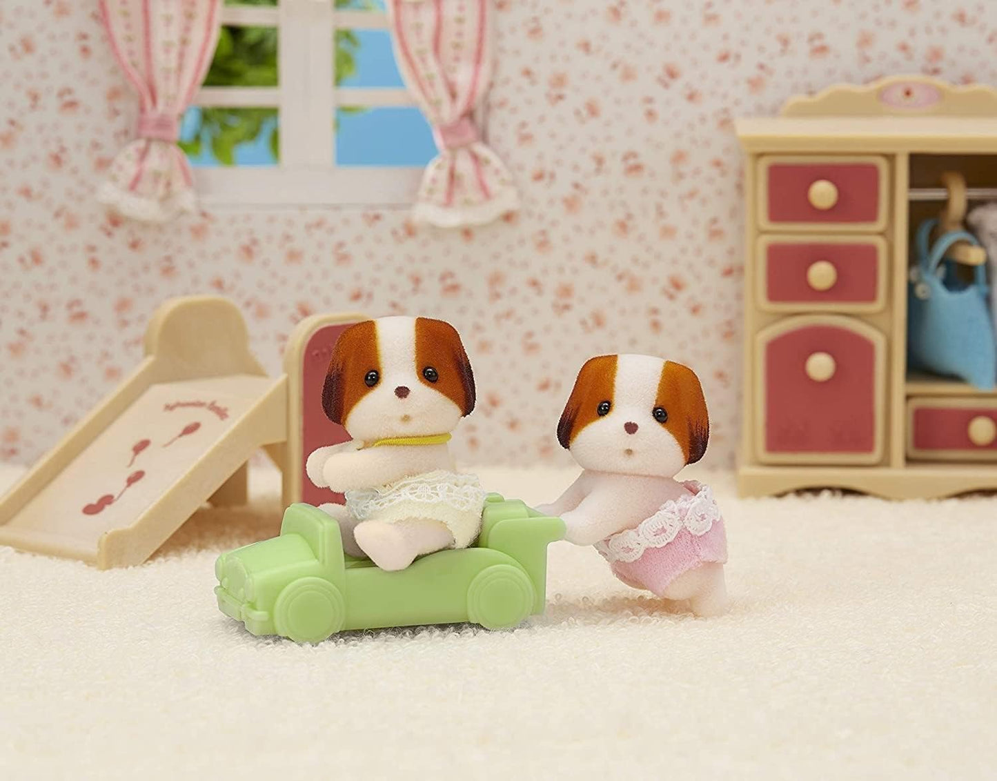 Sylvanian Families Cachorros gêmeos de chiffon