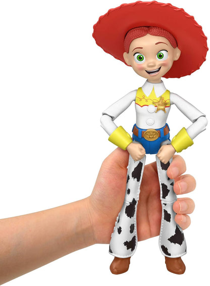 Mattel Disney e Pixar Toy Story 5 Jessie, a Cowgirl Dançarina | Figura em Grande Escala, Brinquedo do Filme com 30 cm (12 polegadas) e Movimento de Dança, 12 Pontos de Articulação, Detalhes Fiéis ao Filme, JKV40