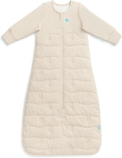 Love To Dream™ Saco de dormir | Cobertor e edredom vestível extra quente, de manga comprida e leve | 3,5 Tog, ideal para o inverno e outono (14–16 °C) | Algodão lavável à máquina e zíper duplo