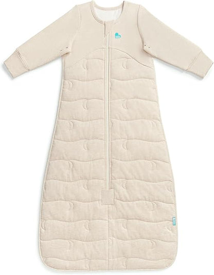 Love To Dream™ Saco de dormir | Cobertor e edredom vestível extra quente, de manga comprida e leve | 3,5 Tog, ideal para o inverno e outono (14–16 °C) | Algodão lavável à máquina e zíper duplo