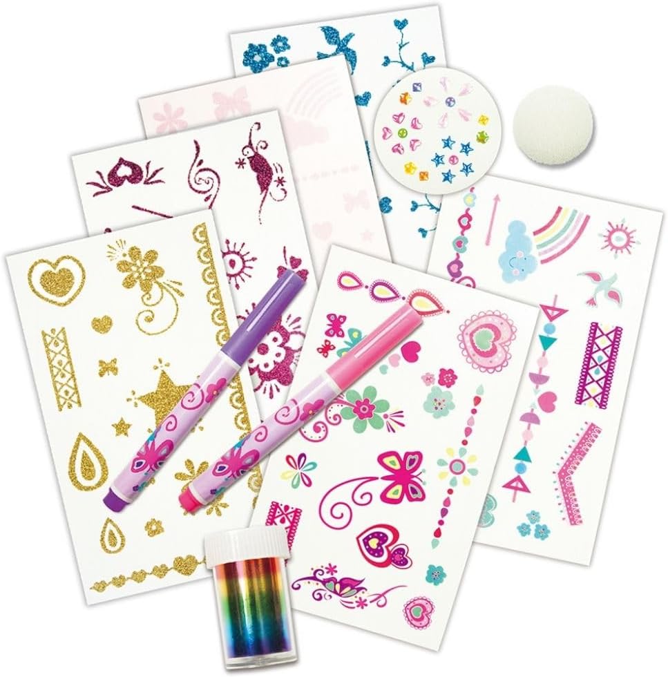 Galt Toys, Sparkle Body Art, Kits de artesanato para crianças, a partir de 6 anos