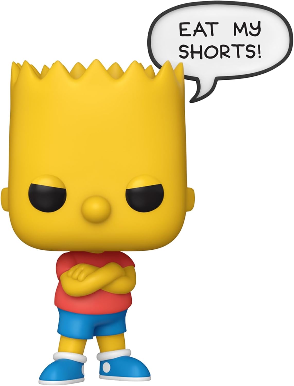 Funko Pop! Frases: Os Simpsons - Bart Simpson - Os Simpsons - Figura de Vinil Colecionável - Ideia de Presente - Produto Oficial - Brinquedos para Crianças e Adultos - Fãs de TV - Figura para Colecionadores e Exibição