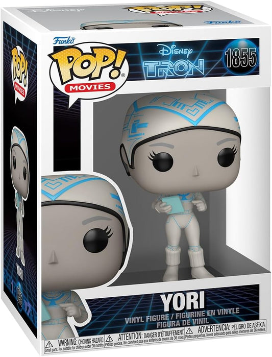 Funko Pop! Filmes: Tron - (1982) - Yori - Figura de Vinil Colecionável - Ideia de Presente - Produto Oficial - Brinquedos para Crianças e Adultos - Fãs de Cinema - Figura para Colecionadores e Exibição