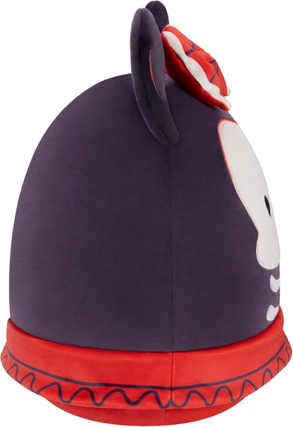 Squishmallows Original Minnie Mouse Esqueleto da Disney de 20 cm – Pelúcia Oficial de Halloween da Jazwares (Pequena)