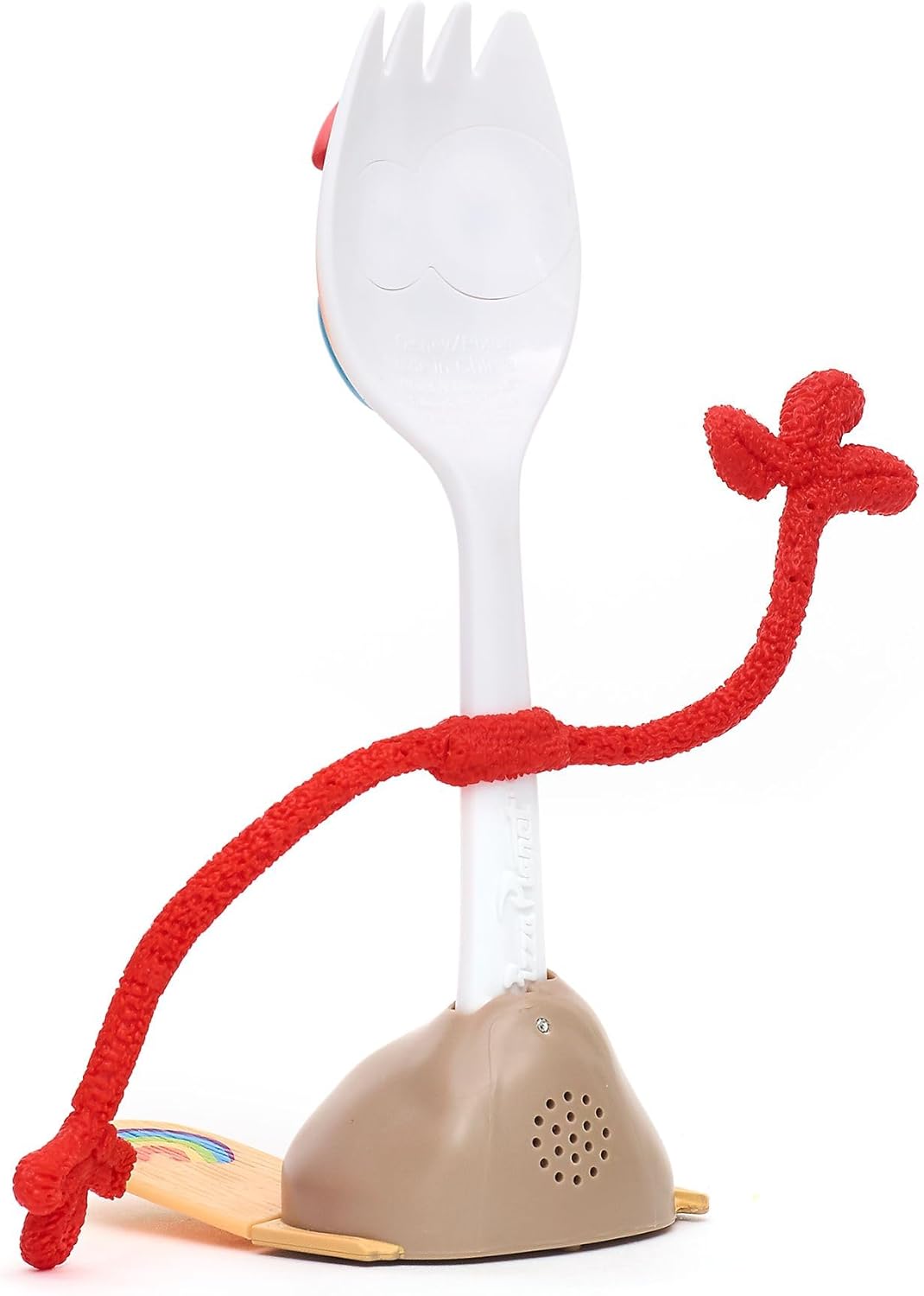 Disney Boneco de ação interativo e falante Forky, oficial da Store, do filme Toy Story da Pixar, 18 cm/7 polegadas, com mais de 15 frases em inglês, interage com outros personagens, para crianças a partir de 3 anos.