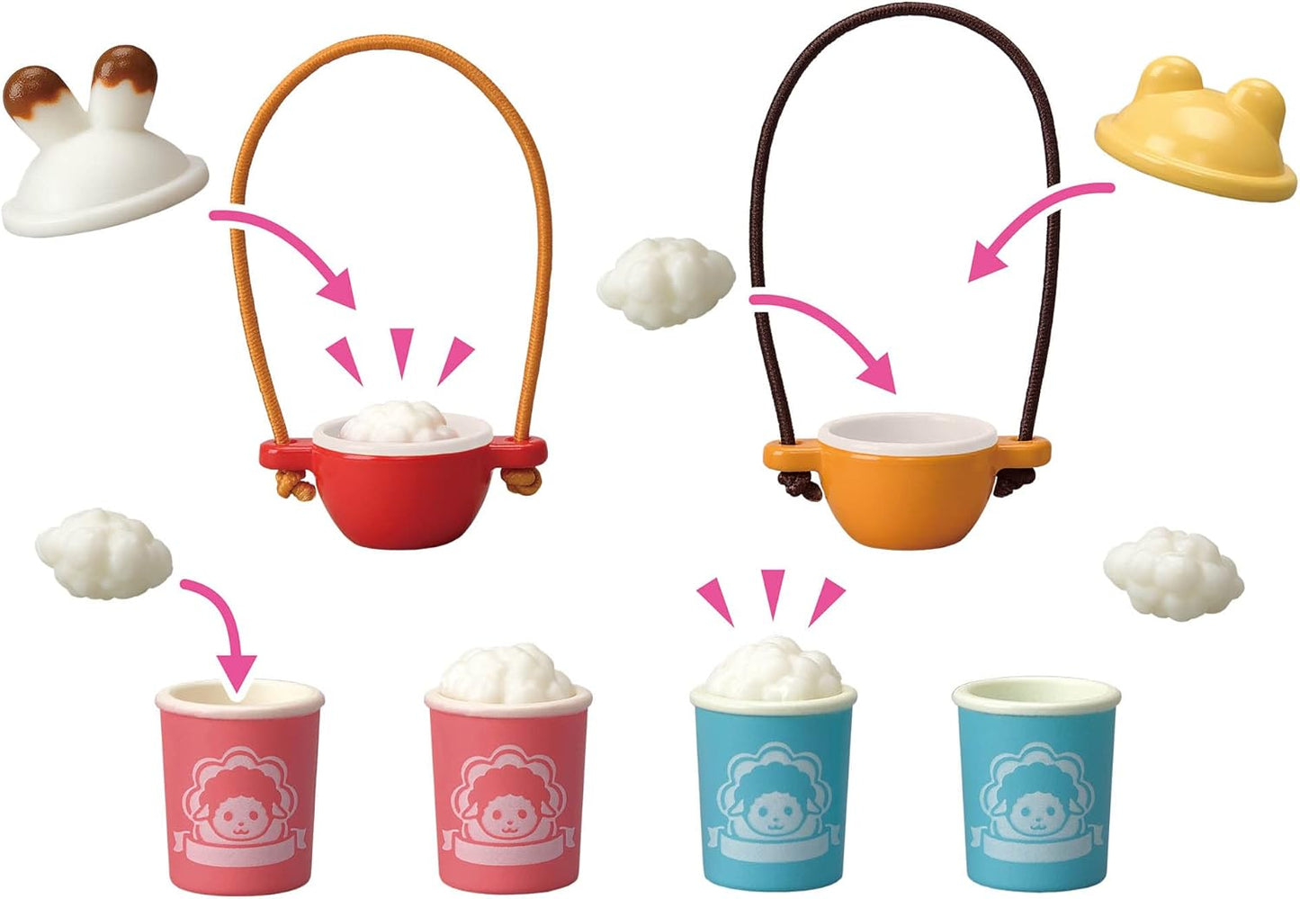 Sylvanian Families Triciclo de entrega de pipoca - Dollhouse Playset 5653