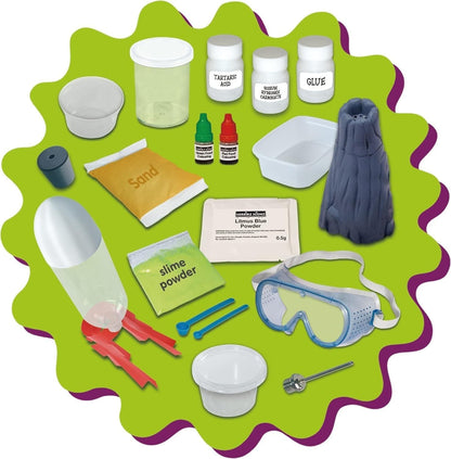 Galt Horrible Science Explosive Experiments - Kit de ciências para crianças a partir de 8 anos, conjunto de artesanato infantil, 8 experimentos divertidos de STEM, foguete, vulcão, fabricação de slime e muito mais, a embalagem pode variar