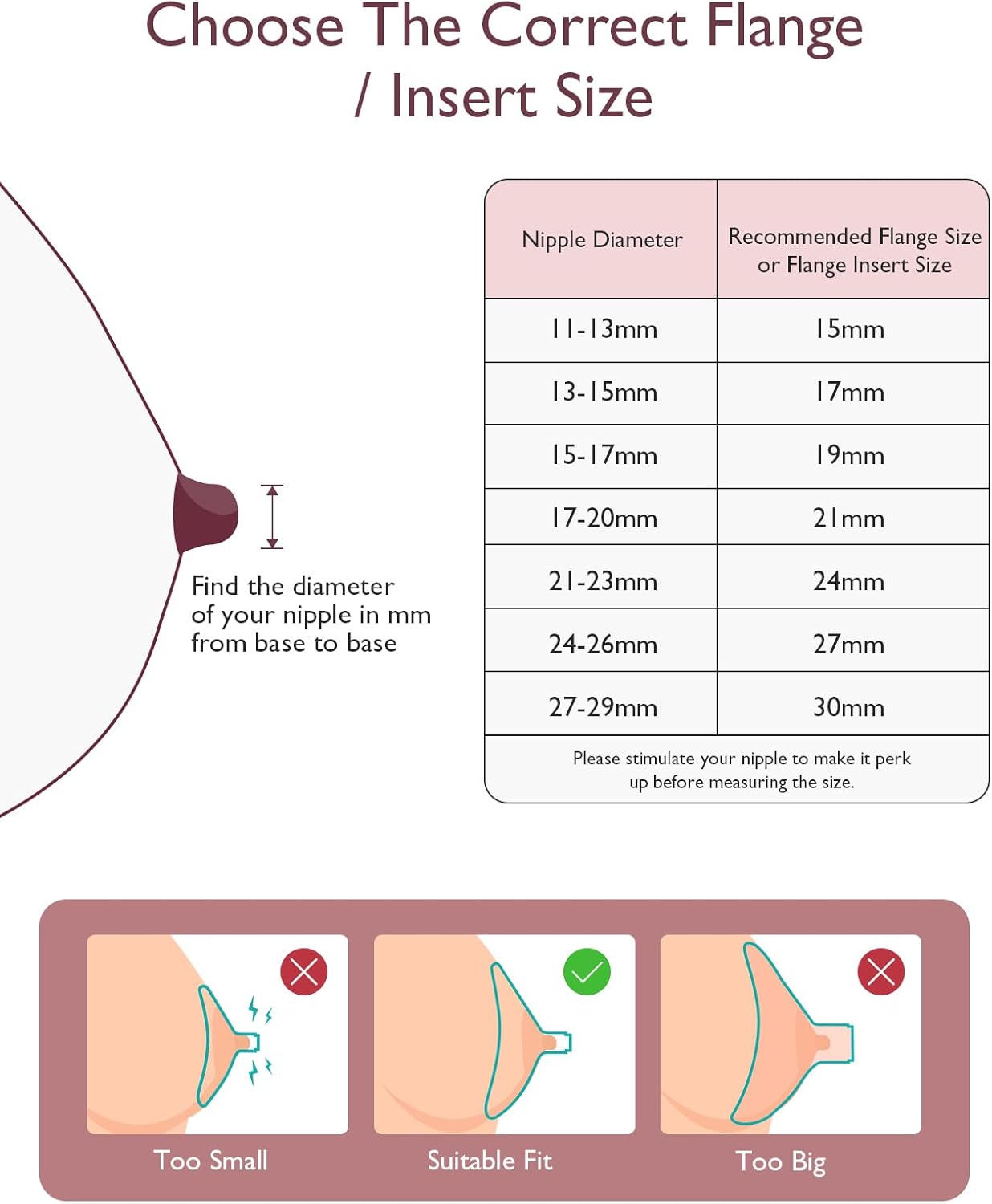 Momcozy Válvulas Duckbill somente para Momcozy V1/V2. Acessórios de substituição para bomba tira leite Momcozy V1/V2 original, pacote com 2