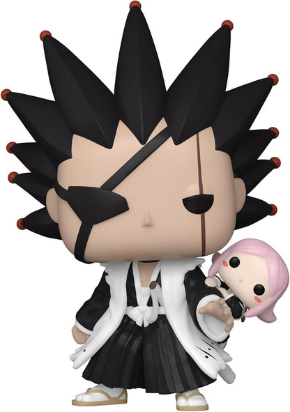 Funko POP! Animation: BLEACH - Kenpachi com Yachiru - Bleach - Figura de vinil colecionável - Ideia para presente - Produtos oficiais - Brinquedos para crianças e adultos - Fãs de anime