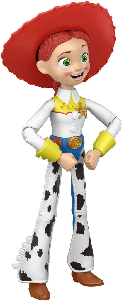 Mattel Disney e Pixar Toy Story 5 Jessie, a Cowgirl Dançarina | Figura em Grande Escala, Brinquedo do Filme com 30 cm (12 polegadas) e Movimento de Dança, 12 Pontos de Articulação, Detalhes Fiéis ao Filme, JKV40
